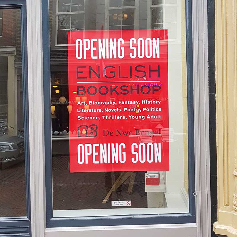 English Bookshop: opening soon