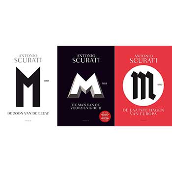 M.  Deel 1, 2 en 3 van de Mussolini romans – Antonio Scurati